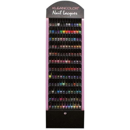 Kleancolor Health & Beauty Kleancolor Nail Polish Floor Stand Display 144DZ, 20.8 x 175.26 x 45 cm