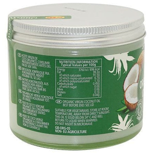 KTC 100% Pure Organic Virgin Coconut Oil 250ml   | gtworld.be 