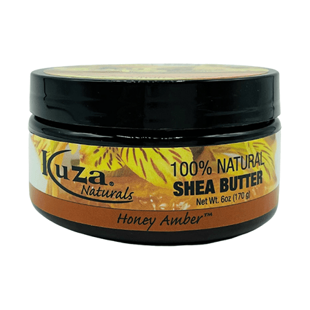 Kuza Health & Beauty Kuza 100% Natural Shea Butter Honey Amber 6 oz