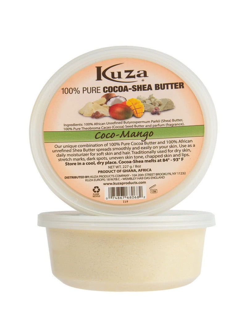Kuza 100% Pure Cocoa-Shea Butter Coco-Mango 8 oz | gtworld.be 