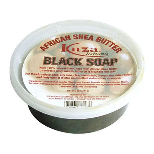 Kuza African Shea Black Soap 227 g | gtworld.be 