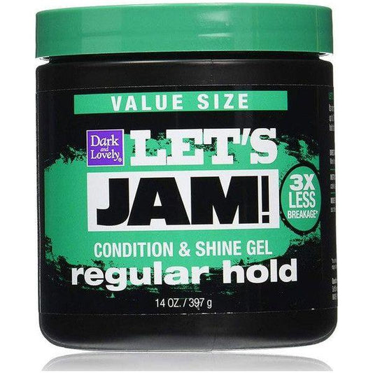 Let's Jam! Health & Beauty Let's Jam Condition & Shine Gel Regular Hold 397g