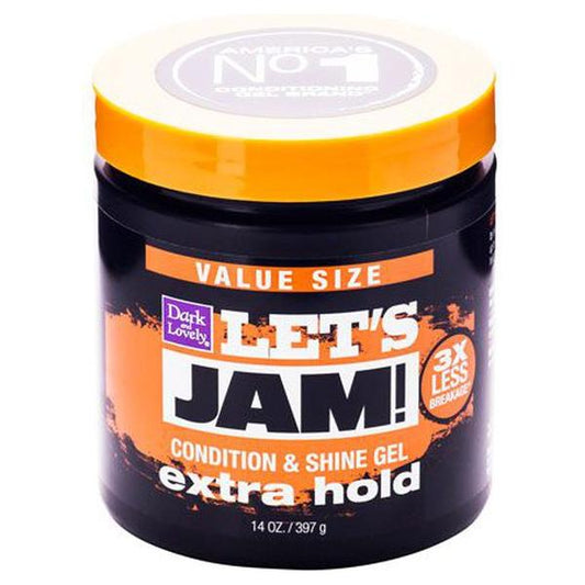 Let's Jam! Health & Beauty Lets Jam Condition & Shine  Gel Extra Hold 397g