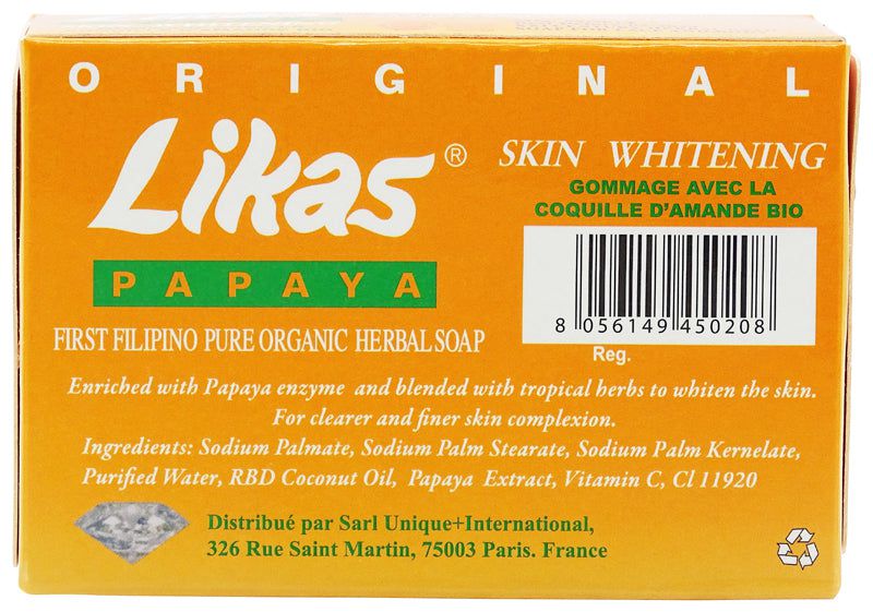 Likas Original Papaya Skin Whitening Soap 135g | gtworld.be 