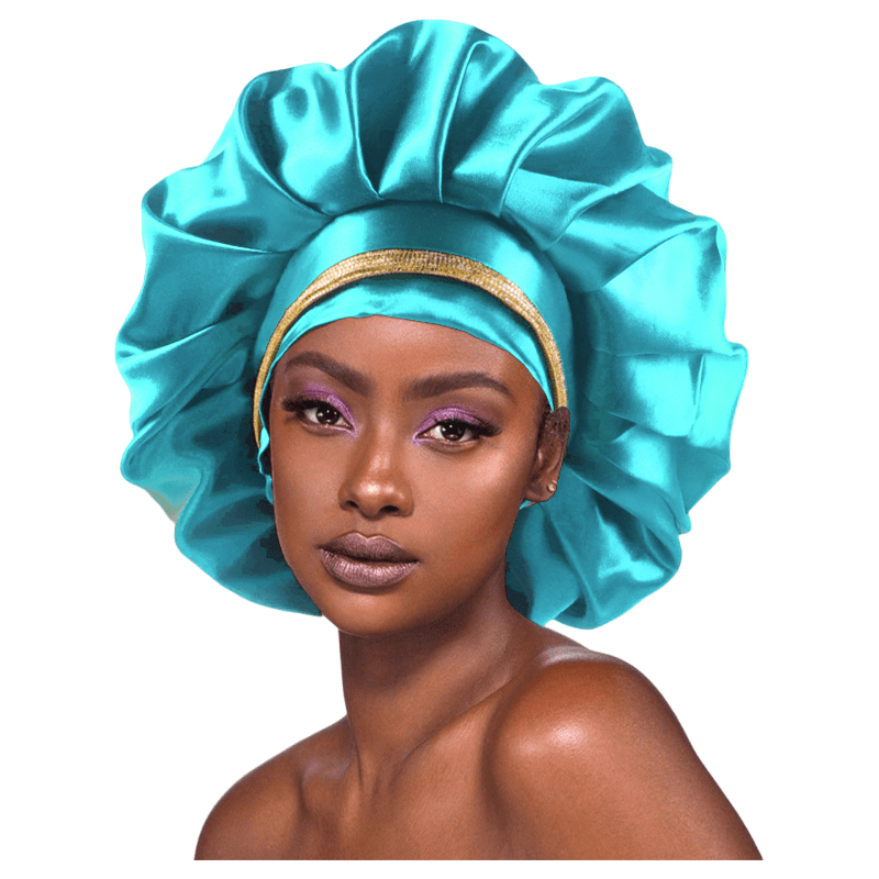 London Loox Health & Beauty London Loox Luxury Bonnet Sky Blue #3 London Loox Luxury Satin Bonnets