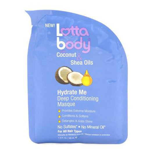 Lotta body Coconut & Shea Oils Hydrate Me Deep Conditioning Masque 45ml