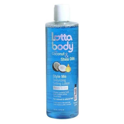 Lotta body Health & Beauty Lotta Body Coconut & Shea Oils Style Me Texturizing Setting Lotion 354ml