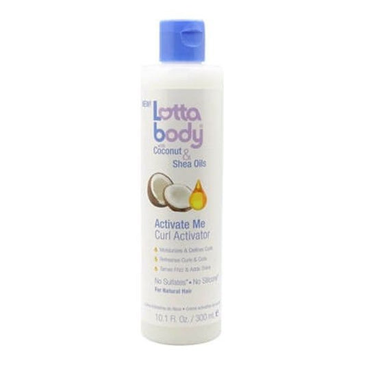 Lotta body Health & Beauty Lottabody Coconut & Shea Oils Activate Me Curl Activator 300ml