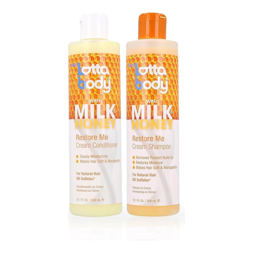 Lottabody Milk & Honey Hair Revive Bundle