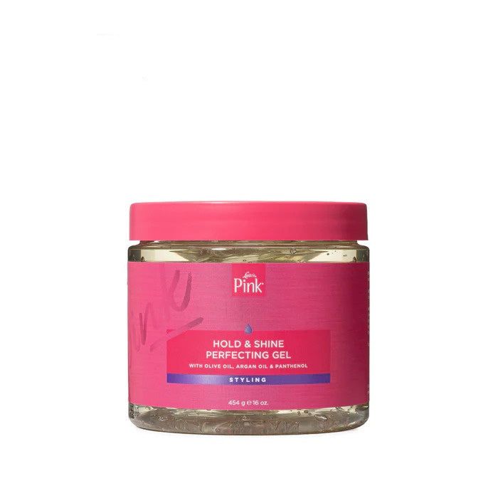 Luster's Pink Hold & Shine Perfecting Styling Gel 16oz | gtworld.be 