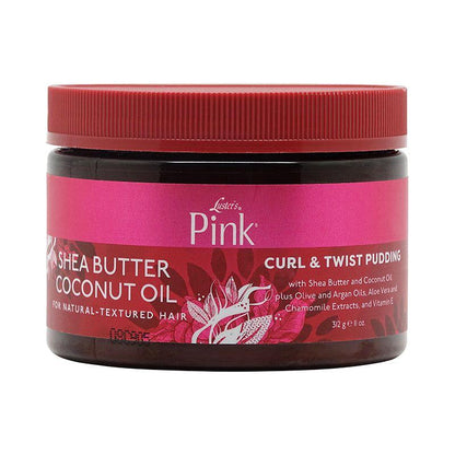 Pink Shea Butter Coconut Oil Curl & Twist Pudding 312g