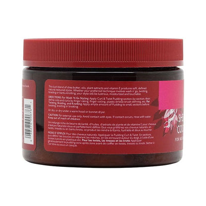 Pink Shea Butter Coconut Oil Curl & Twist Pudding 312g