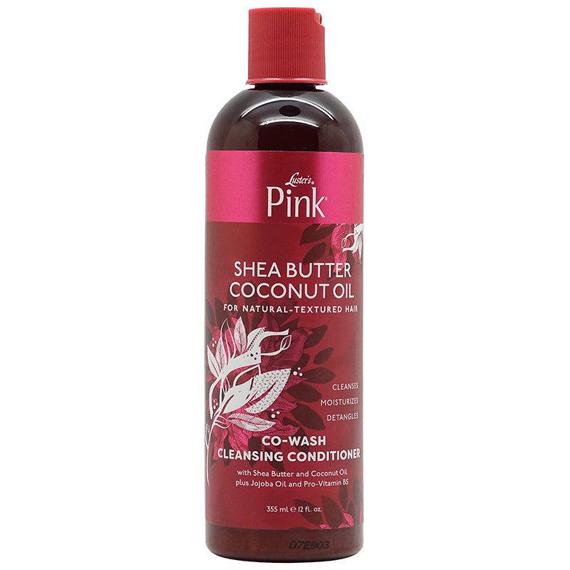 Pink Shea Butter Kokosnussöl Co-Wash Reinigende Spülung 355ml | gtworld.be 