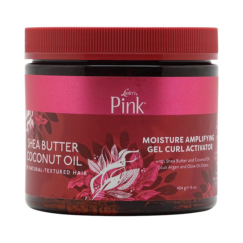Pink Shea Butter Kokosnussöl Gel Lockenaktivator 454g | gtworld.be 