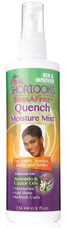 Luster's Pink Pink ShortLooks SassA Fraz Quench Moisture Mist 236ml