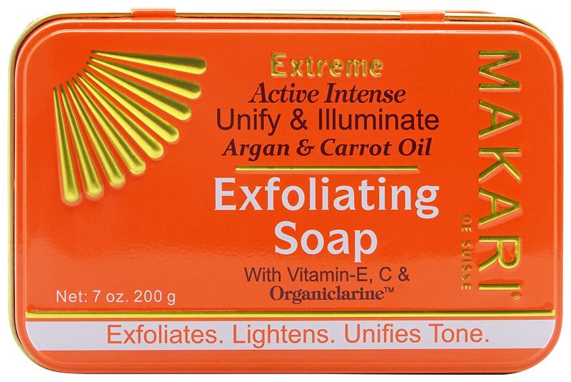 MAKARI Extreme Argan & Carrot Oil Exfoliating Soap 200g | gtworld.be 
