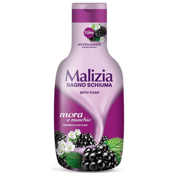 Malizia Health & Beauty Malizia Bath Foam Blackberry and Musk 1L