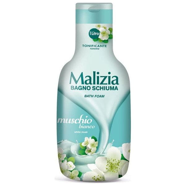 Malizia Health & Beauty Malizia Bath Foam White Musk 1L