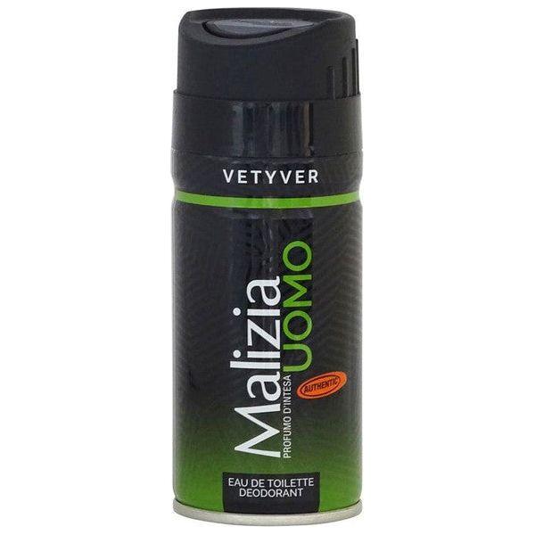 Malizia Health & Beauty Malizia Uomo Vetiver Deodorant 150ml