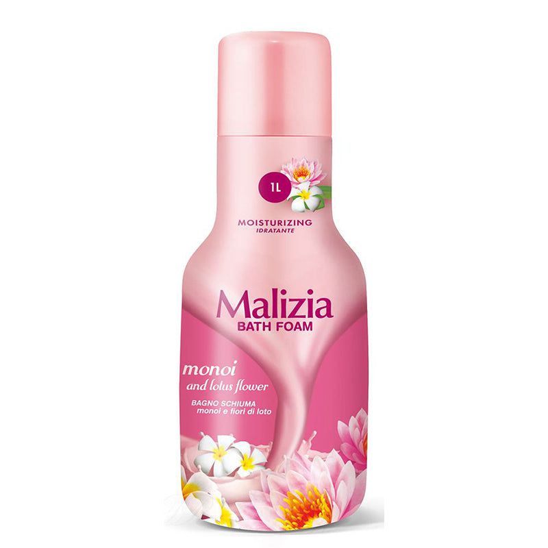 Malizia Bath Foam Monoi and Lotus Flower 1L | gtworld.be 