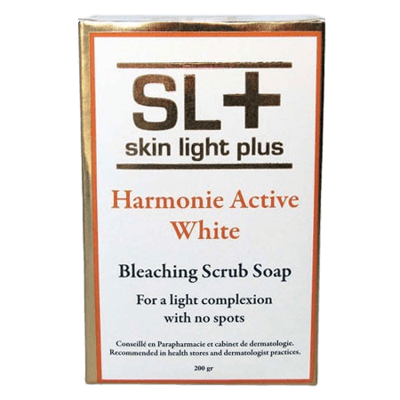 Skin Light Plus Harmonie Active White Bleaching Scrub Soap 200g | gtworld.be 
