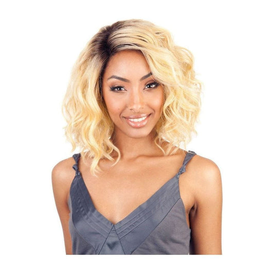 Mane Concept Health & Beauty Mane Concept Brown Sugar Swiss Lace Front Blended Real Hair Wig 206