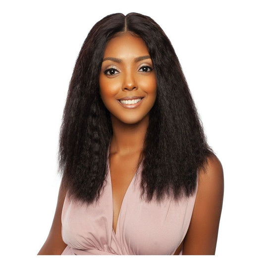 Mane Concept 11A Super Wave 18'' _ Lace Front De vrais cheveux  (Middle Part) | gtworld.be 