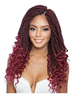 Mane Concept Mane Concept Afri-Naptural 3X Curly Ends Box Braids Cheveux synthétiques 14" / 18"