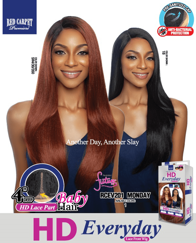 Mane Concept Mane Concept Red Carpet HD Everyday Lace Front Futura Perücke _ Cheveux synthétiques  COL #1