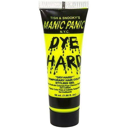 Manic Panic Health & Beauty Manic Panic Dye Hard Electric Banana 1.66 OZ Manic Panic Dye Hard Temporary Hair Color Styling Gel 50ml