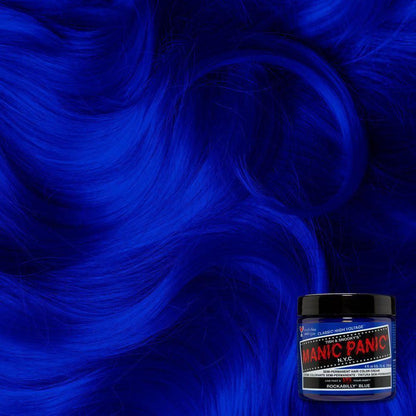 Manic Panic Health & Beauty Rockabilly Blue Manic Panic Semi-Permanent Hair Color Cream 118ml