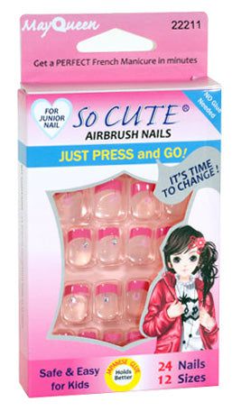 Airbrush Nails For Junior Nails - Nails 22211 | gtworld.be 