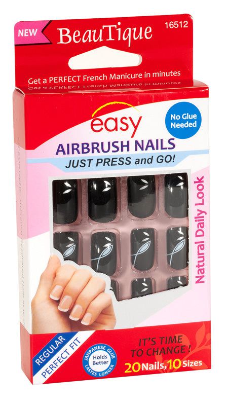 Airbrush Nails Regular - No Glue Needed - Nails 16512 | gtworld.be 