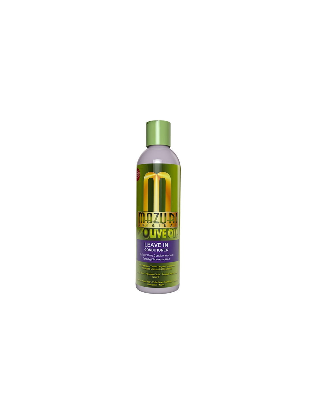 Mazuri Health & Beauty Mazuri - Après-shampoing sans rinçage à l'huile d'olive originale 12oz