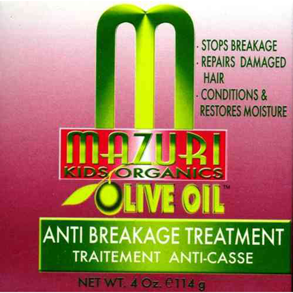 Mazuri Organics Mazuri Kids Organics Olive Oil Anti Breakage Treatment 114g