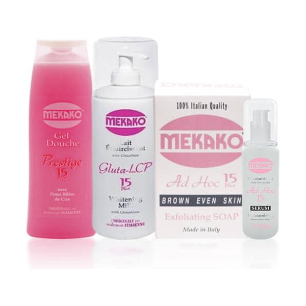 Mekako Mekako Skin Whitening 15 Plus bundle