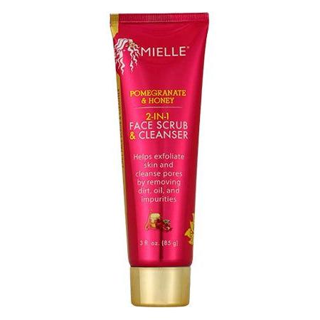 Mielle Health & Beauty Mielle Pomegranate & Honey 2-In-1 Face Scrub & Cleanser 85g