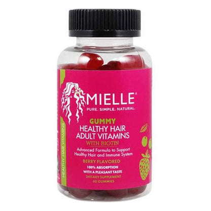 Mielle Gummy Healthy Hair Adult Vitamins 60 Gummies