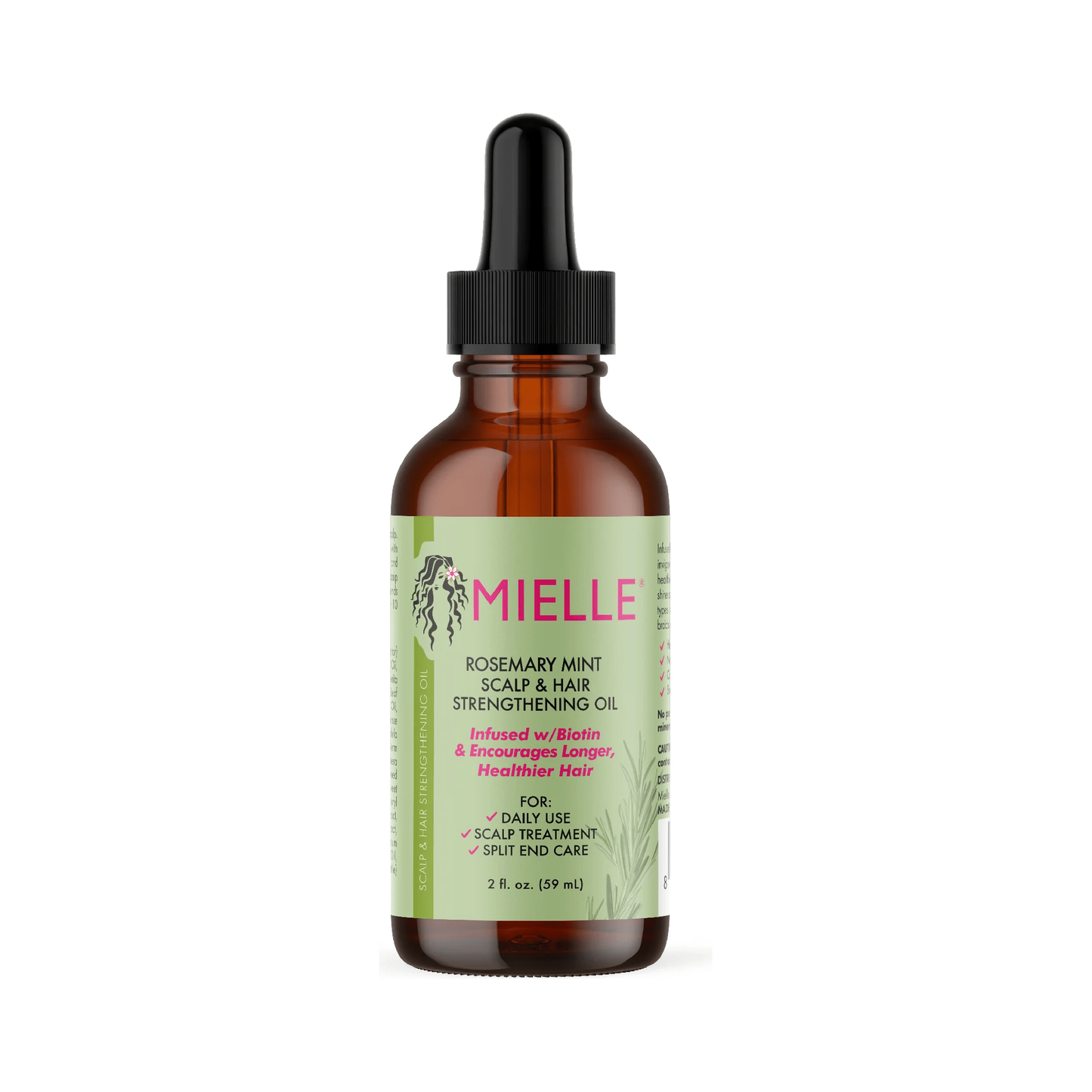 Mielle Rosemary Mint Scalp & Hair Strengthening Oil 2 Oz