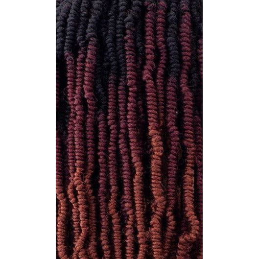 ModelModel Health & Beauty Dunkelbraun-Burgundy-Rot mix OM3T/530/350 Model Model Glance Braid - 2X Large Bomb Twist 18" _ Synthetic Hair