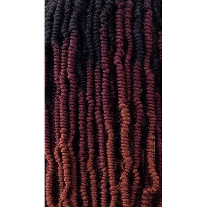 ModelModel Health & Beauty Dunkelbraun-Burgundy-Rot mix OM3T/530/350 Model Model Glance Braid - 2X Large Bomb Twist 18" _ Synthetic Hair