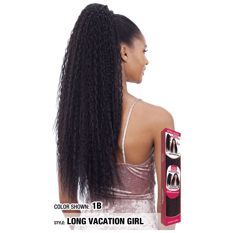 ModelModel Health & Beauty Modelmodel Ponytail Long Vacation Girl _ Cheveux synthétiques