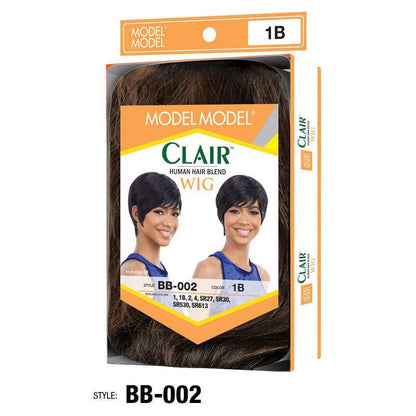 ModelModel Health & Beauty Perruque Clair De vrais cheveux mélangés BB-002 GT World of Beauty