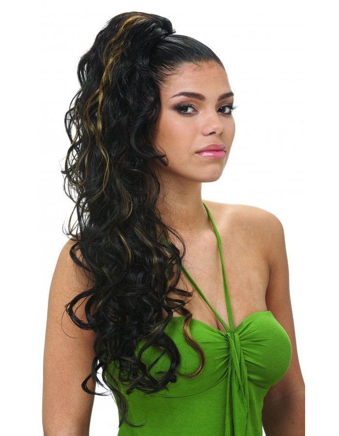 Model Model Glance Draw String Ponytail Classical Girl Synthetic Hair | gtworld.be 