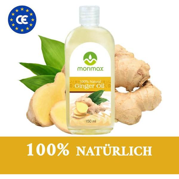 Morimax Health & Beauty Morimax 100% Natural Ginger Oil 150ml