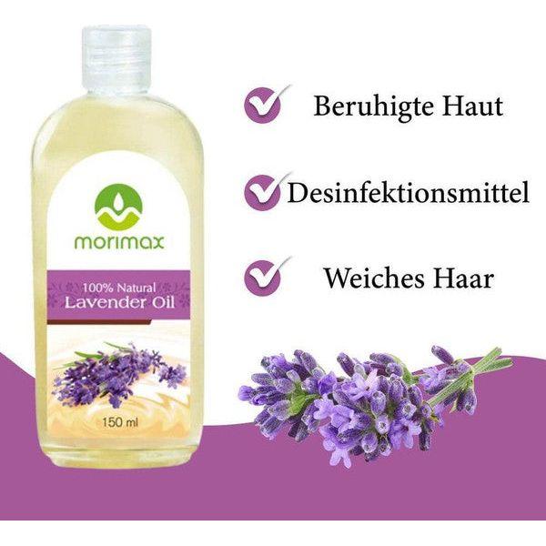 Morimax Health & Beauty Morimax 100% Natural Lavender Oil 150 ml