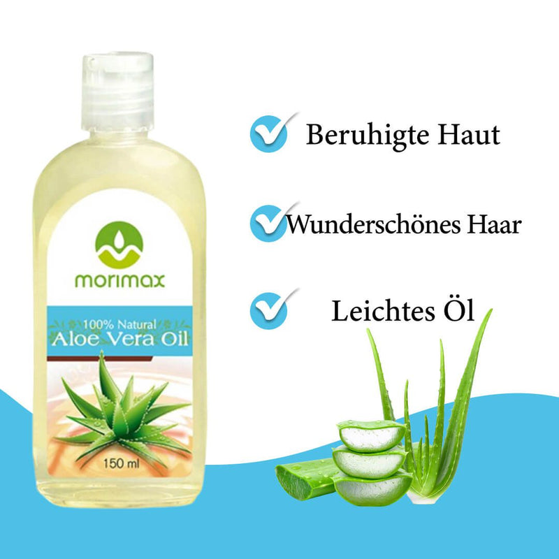 Morimax 100% Natural Aloe Vera Oil 150ml | gtworld.be 