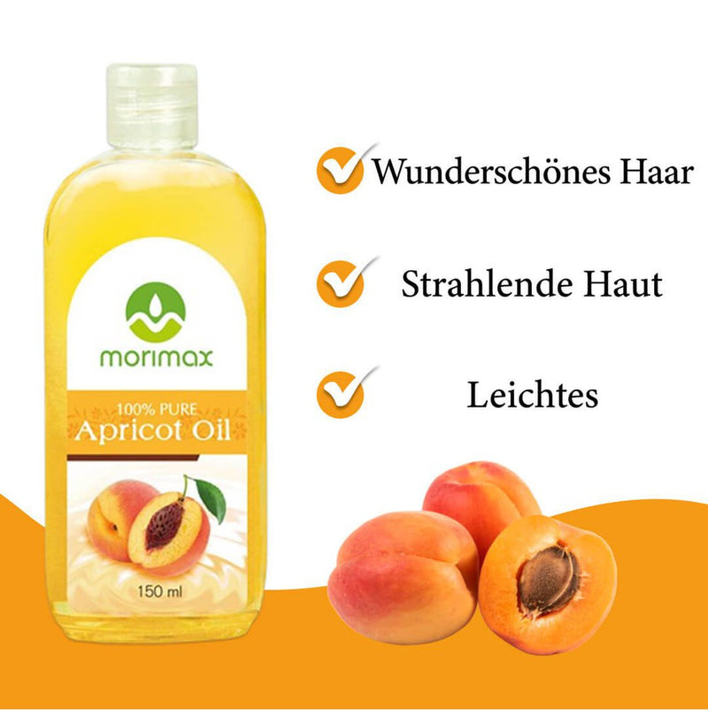 Morimax 100% Pure Apricot Oil 150ml | gtworld.be 