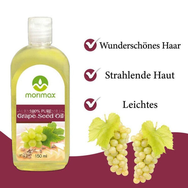 Morimax 100% Pure Grape Seed Oil 150ml | gtworld.be 