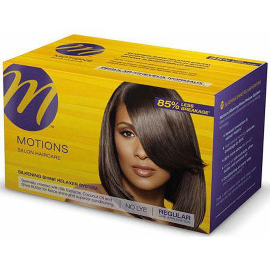 Motions Salon Care Silkening Shine No Lye Relaxer System, Regular | gtworld.be 